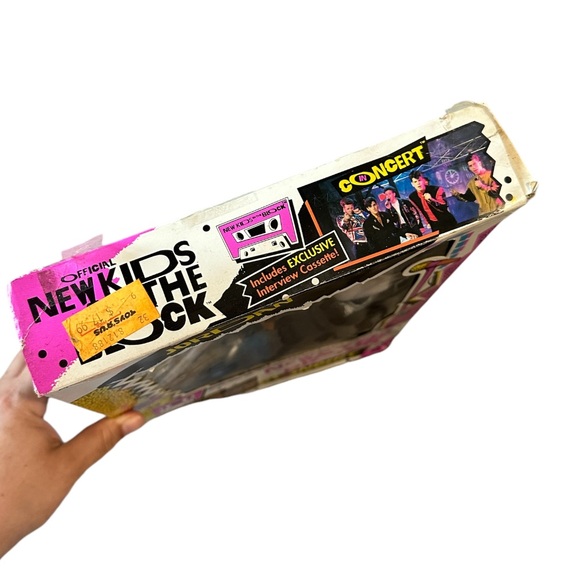 Vintage New Kids on the Block Fashion Figures in Concert Jordan Knight Doll - Picture 5 of 14